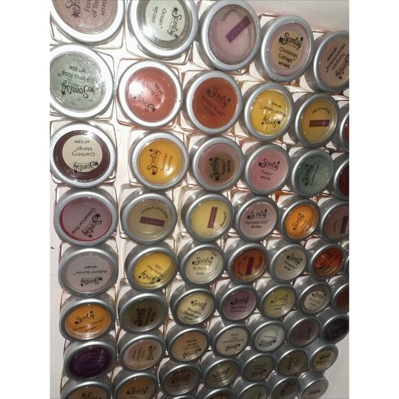 Scentsy Lot of 63 Mini Party Testers Wax Melts Samples. Mixed Scents - Picture 3 of 4